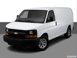 2012 Chevrolet Express 1500 Cargo Front angle view photo